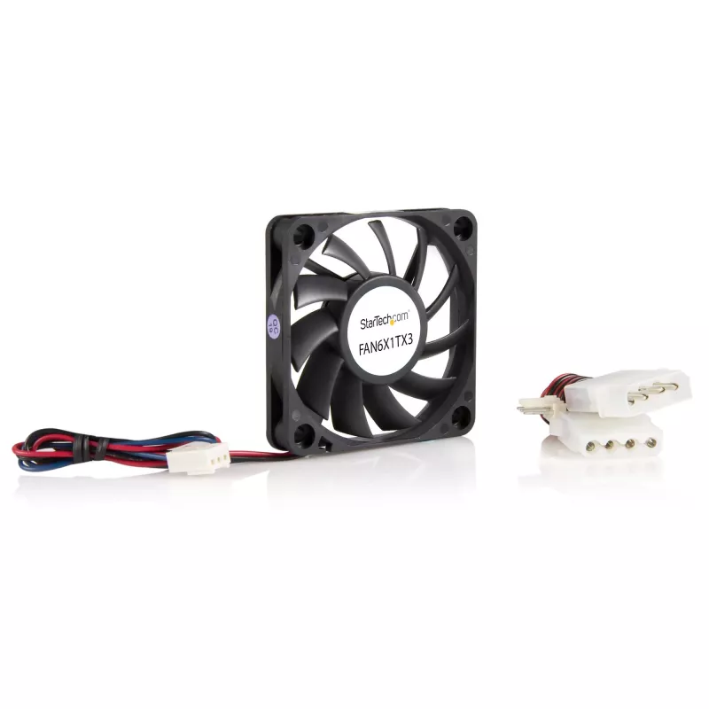 StarTech.com 60x10 mm Ersatz-Kugellager-PC-Gehäuselüfter mit TX3-Anschluss