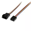 StarTech.com 12 Zoll 4-Pin-Lüfterstromverlängerungskabel - M/F, Molex (4-polig), Molex (4-polig), 0,305 m, Stecker, Buchse, Gerade