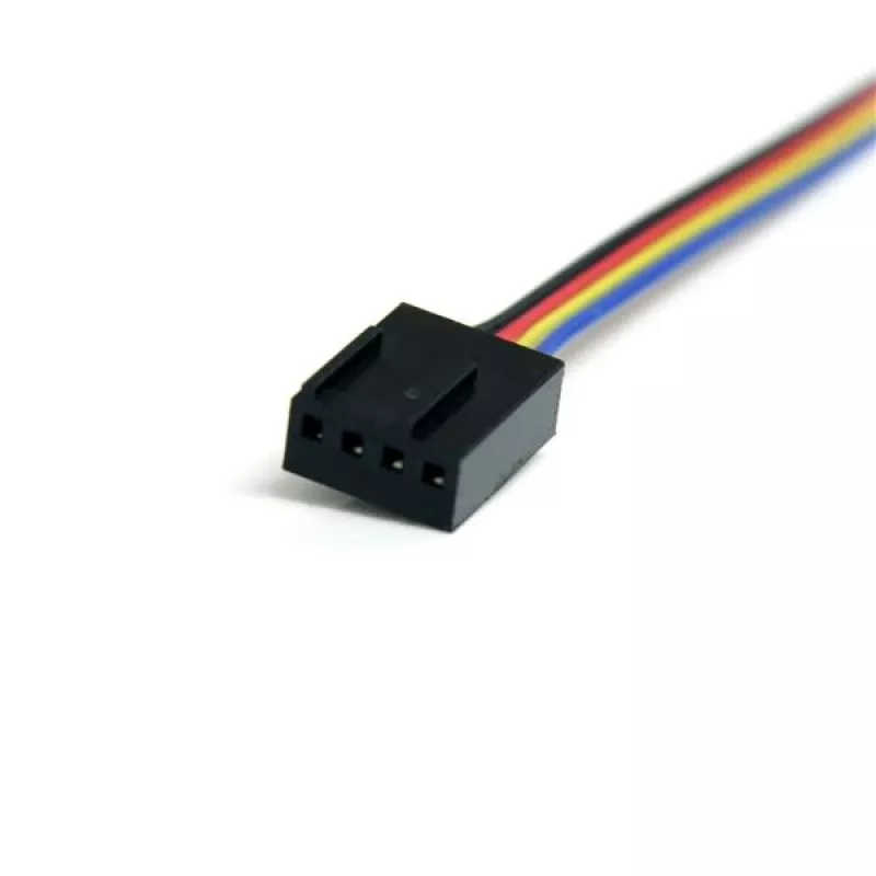 StarTech.com 12 Zoll 4-Pin-Lüfterstromverlängerungskabel - M/F, Molex (4-polig), Molex (4-polig), 0,305 m, Stecker, Buchse, Gerade