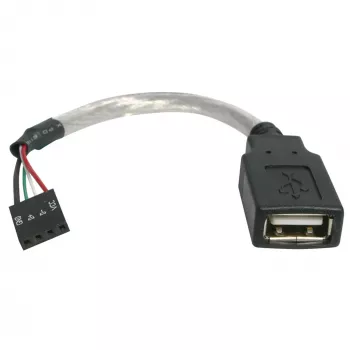 StarTech.com 15 cm USB 2.0 Kabel - USB A Buchse auf USB Motherboard 4-Pin Header Buchse/Buchse