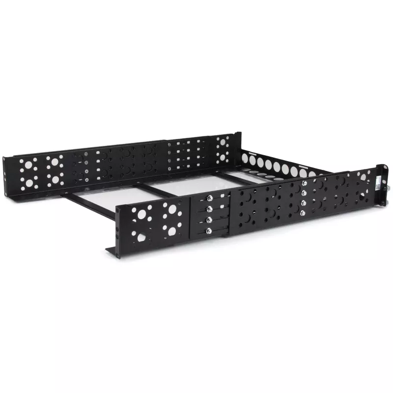 StarTech.com 2U Feste 19-Zoll Universal-Server-Rackschienen mit einstellbarer Tiefe