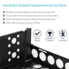 StarTech.com 2U Feste 19-Zoll Universal-Server-Rackschienen mit einstellbarer Tiefe