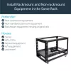 StarTech.com 2U Feste 19-Zoll Universal-Server-Rackschienen mit einstellbarer Tiefe