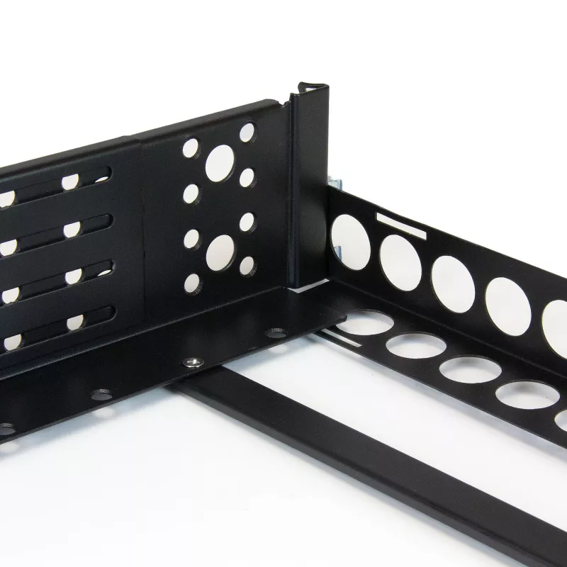 StarTech.com 2U Feste 19-Zoll Universal-Server-Rackschienen mit einstellbarer Tiefe