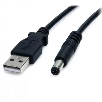 StarTech.com USB auf 5,5-mm-Stromkabel – Typ M Barrel – 2 m, 2 m, USB, Barrel-Typ M