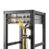 StarTech.com multidirektionaler vertikaler Server-Rack-Kabelmanagement-D-Ring-Haken 6 x 10 cm (2,4 x 3,9 Zoll)