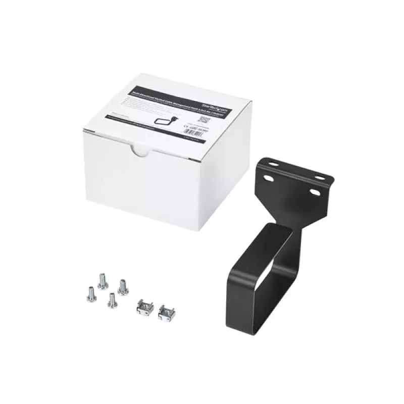 StarTech.com multidirektionaler vertikaler Server-Rack-Kabelmanagement-D-Ring-Haken 6 x 10 cm (2,4 x 3,9 Zoll)