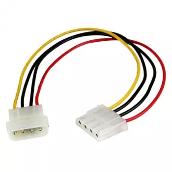 StarTech.com 12in LP4 Stromverlängerungskabel - M/F, Molex (4-polig), Molex (4-polig), 0,304 m, Stecker, Buchse, Gerade