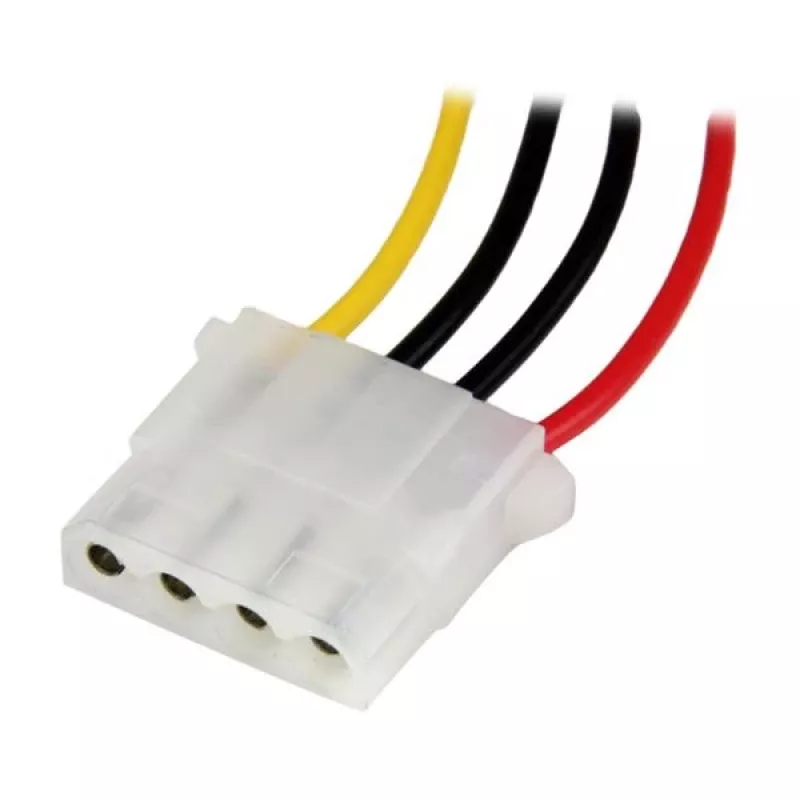 StarTech.com 12in LP4 Stromverlängerungskabel - M/F, Molex (4-polig), Molex (4-polig), 0,304 m, Stecker, Buchse, Gerade