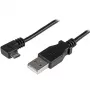 StarTech.com Micro-USB Lade- und Synchronisationskabel M/M - abgewinkelter Micro-USB - 30/24 AWG - 1 m (3 ft.)