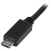 StarTech.com Micro-USB-Verlängerungskabel - M/F - 0,5 m (20 Zoll), 0,5 m, Micro-USB B, Micro-USB B, USB 2.0, 0,48 Gbit/s, Schwarz