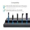 StarTech.com Standalone 1-zu-15 USB-Stick-Duplizierer und -Löscher, Multiples USB-Flash-Laufwerk-Kopierer, System- und Datei- sowie Gesamtlaufwerks-Kopie mit 1,5 GB/min, Einzel- und 3-fach-Löschung, LCD-Anzeige – TAA