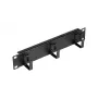 Kabelring EQUIP EZMR-10-B — Metall, schwarz, Rack-Zubehör, 1 Stück, 174 g