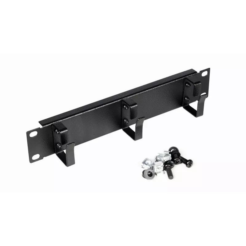 Kabelring EQUIP EZMR-10-B — Metall, schwarz, Rack-Zubehör, 1 Stück, 174 g
