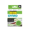 DYMO Authentic D1 Labels | Schwarzer Druck auf gelbem Band | 19 mm x 7 m | Selbstklebende Etiketten für LabelManager Etikettendrucker | Hergestellt in Europa