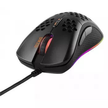 Gaming-Maus Deltaco DM210 Kabel Ultrathin RGB Schwarz