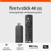 Smart-TV-Dongle Amazon 4K Ultra HD USB, Wi‑Fi 6 (802.11ax), 3840×2160, USB-Stromversorgung, schwarz