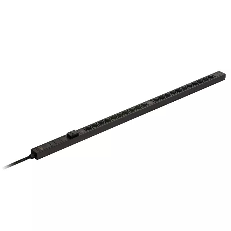APC Easy Rack PDU, Basic, 0U, 1-phasig, 7,4 kW, 230 V, 32 A, 21 x SCHUKO-Ausgänge, IEC60309 2P + E-Eingang