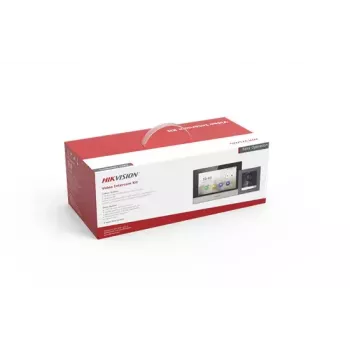 Video-Gegensprechanlage Hikvision DS-KIS602 2 MP 7 Zoll Schwarz Grau