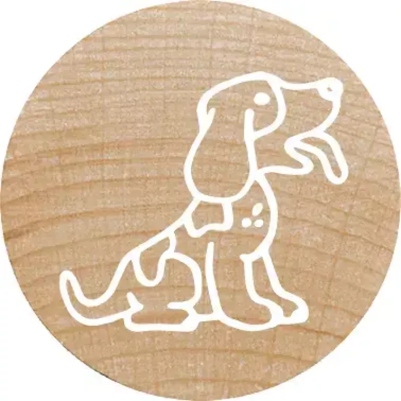 Rundstempel Colop 165225 Gummi Holz 3 cm Durchmesser