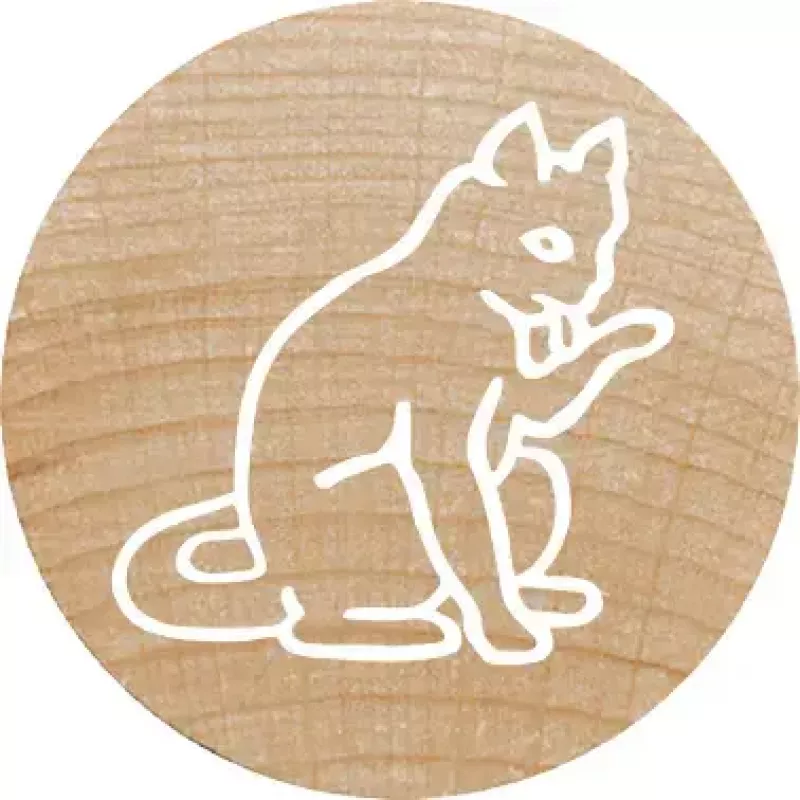 Rundstempel Colop 165225 Gummi Holz 3 cm Durchmesser