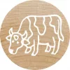 Rundstempel Colop 165225 Gummi Holz 3 cm Durchmesser