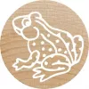 Rundstempel Colop 165225 Gummi Holz 3 cm Durchmesser