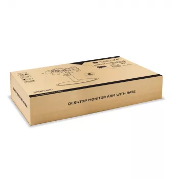 Techly ICA-LCD 402 Monitorhalterung / Ständer 81,3 cm (32 Zoll) Tisch Schwarz