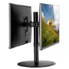 Techly ICA-LCD 402 Monitorhalterung / Ständer 81,3 cm (32 Zoll) Tisch Schwarz