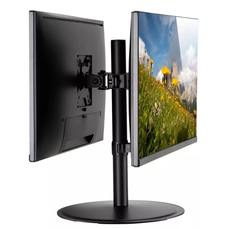 Techly ICA-LCD 402 Monitorhalterung / Ständer 81,3 cm (32 Zoll) Tisch Schwarz