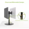 Techly ICA-LCD 402 Monitorhalterung / Ständer 81,3 cm (32 Zoll) Tisch Schwarz