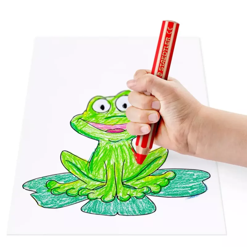 Aquarellstifte-Set Staedtler 140 C4P1 — 4 Stück (Grün, Orange, Pink, Gelb)