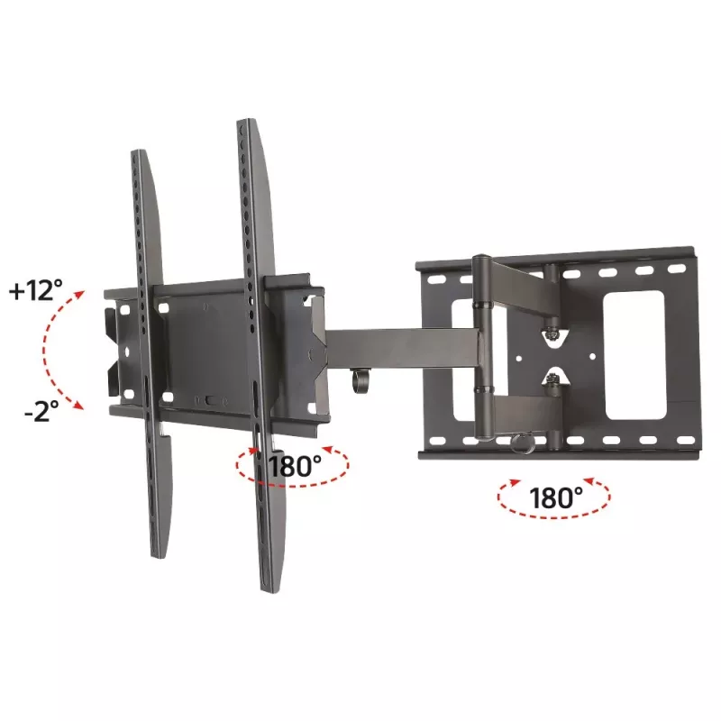 Techly ICA-PLB 148M TV-Wandhalterung 139,7 cm (55 Zoll) Schwarz