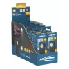 Schlüsselbund-Taschenlampe Ansmann ML400R Schwarz LED 5W USB-aufladbar