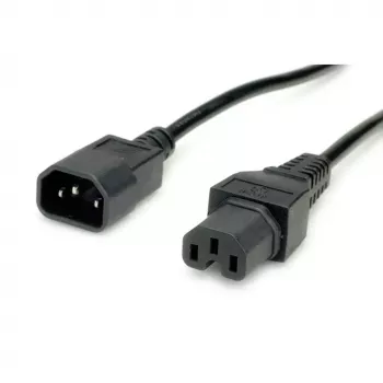Netzkabel VALUE 19.99.1123 Schwarz 3 m C14 C15 Kupplung