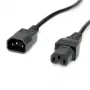 Netzkabel VALUE 19.99.1123 Schwarz 3 m C14 C15 Kupplung