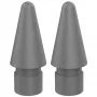 DEQSTER Pencil 2 Ersatzspitzen – 2er-Pack, Spitze, Grau, Polyvinylchlorid (PVC), DEQSTER Pencil 2, China, 15,1 mm