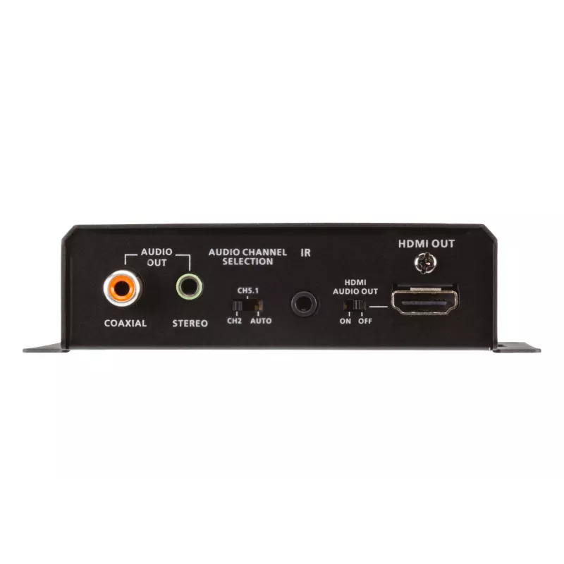 ATEN HDMI HDBaseT Empfänger mit Audio-De-Embedding / bidirektionalem PoH (4K@100m) (HDBaseT Class A) (PoH PSE & PD)