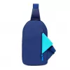 Umhängetasche Rivacase Dijon 25,6 cm (10,1 Zoll) Blau Tragegriff Schultergurt