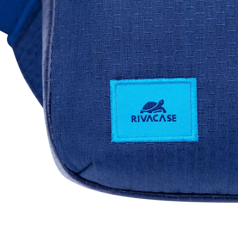 Umhängetasche Rivacase Dijon 25,6 cm (10,1 Zoll) Blau Tragegriff Schultergurt