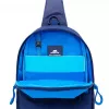 Umhängetasche Rivacase Dijon 25,6 cm (10,1 Zoll) Blau Tragegriff Schultergurt