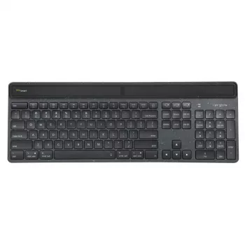 Targus EcoSmart AKB868FR Tastatur Universal Bluetooth AZERTY Französisch Schwarz