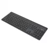 Targus EcoSmart AKB868FR Tastatur Universal Bluetooth AZERTY Französisch Schwarz