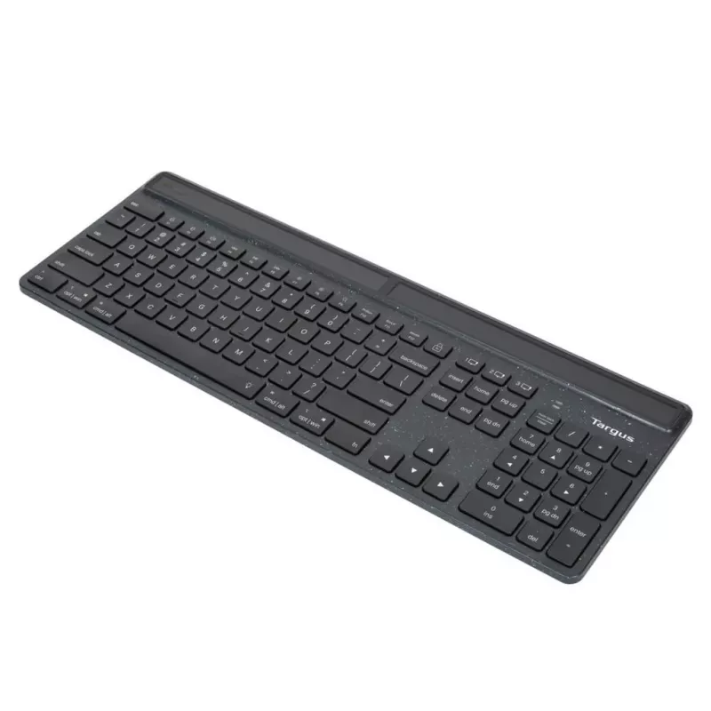Targus EcoSmart AKB868FR Tastatur Universal Bluetooth AZERTY Französisch Schwarz