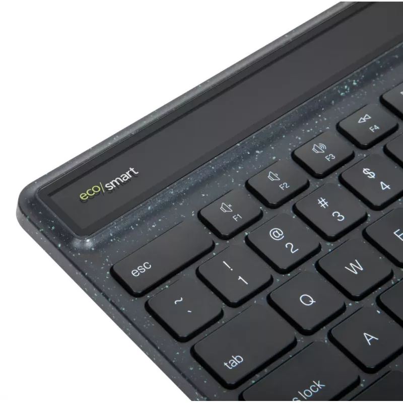 Targus EcoSmart AKB868FR Tastatur Universal Bluetooth AZERTY Französisch Schwarz