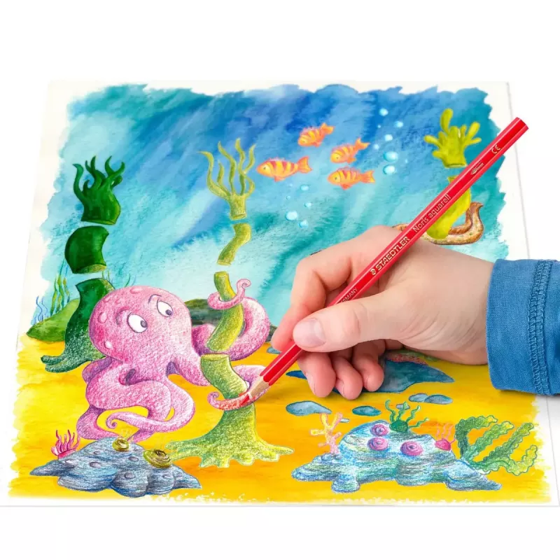 Aquarellstift Staedtler Noris aquarell 144 10
