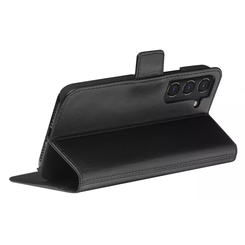dbramante1928 Copenhagen schlank - Galaxy S22 - Schwarz, Folio, Samsung, Galaxy S22, 15,5 cm (6,1 Zoll), Schwarz
