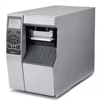 Etikettendrucker Zebra ZT510 Thermodirekt/Transferdruck 300×300 DPI, 305 mm/s, Druckbreite 104 mm, Ethernet, Bluetooth, LCD, grau