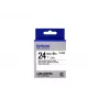 Epson Label Cartridge Standard LK-6WBN Schwarz/Weiß 24mm (9m)