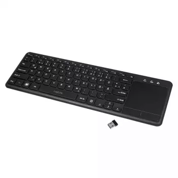 Tastatur LogiLink ID0188 Home RF Wireless QWERTZ Schwarz